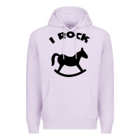 Lilac i rock funny Premium Hoodie - artisFamous