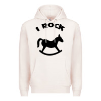 I Rock Funny Premium Hoodie | Teevron