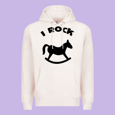 I Rock Funny Premium Hoodie Designed By Artisfamous