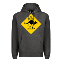 Charcoal Heather no kangaroos in austria Premium Hoodie - artisFamous
