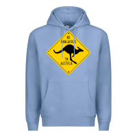 Colony Blue no kangaroos in austria Premium Hoodie - artisFamous