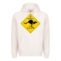 Pale Pink no kangaroos in austria Premium Hoodie - artisFamous