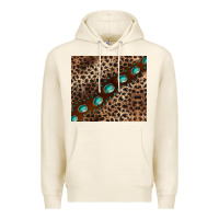 Tofu leopard gemstone leather Premium Hoodie - BarkalooDesign
