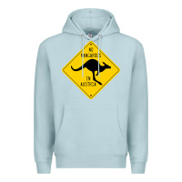 Blue Mist no kangaroos in austria Premium Hoodie - artisFamous