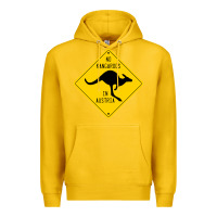 Lemon no kangaroos in austria Premium Hoodie - artisFamous