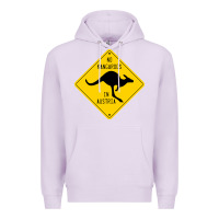 Lilac no kangaroos in austria Premium Hoodie - artisFamous