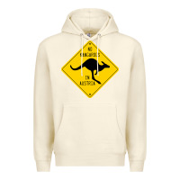 Sandshell no kangaroos in austria Premium Hoodie - artisFamous
