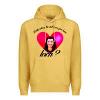 Antique Gold bella where the hell have you been loca Premium Hoodie - artisFamous