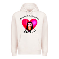 Pale Pink bella where the hell have you been loca Premium Hoodie - artisFamous