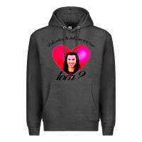 Charcoal Heather bella where the hell have you been loca Premium Hoodie - artisFamous