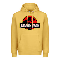 Antique Gold jurassicc park cartoon Premium Hoodie - artisFamous