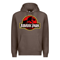 Coffee jurassicc park cartoon Premium Hoodie - artisFamous