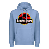 Colony Blue jurassicc park cartoon Premium Hoodie - artisFamous