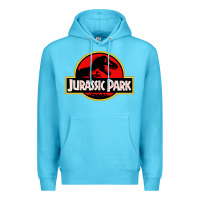 Ocean Blue jurassicc park cartoon Premium Hoodie - artisFamous