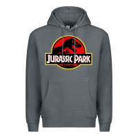 Rock jurassicc park cartoon Premium Hoodie - artisFamous