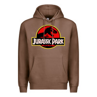 Chestnut jurassicc park cartoon Premium Hoodie - artisFamous