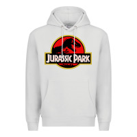 Dove Grey jurassicc park cartoon Premium Hoodie - artisFamous
