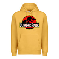 Mustard jurassicc park cartoon Premium Hoodie - artisFamous