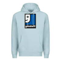 Blue Mist Goodwill Premium Hoodie - artisFamous