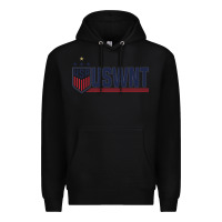 Black uswnt classic Premium Hoodie - artisFamous