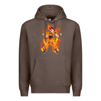Coffee goku super sayan Premium Hoodie - artisFamous