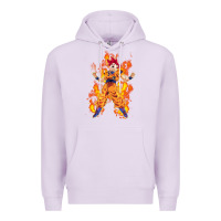 Lilac goku super sayan Premium Hoodie - artisFamous