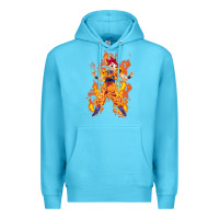 Ocean Blue goku super sayan Premium Hoodie - artisFamous