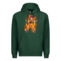 Sports Green goku super sayan Premium Hoodie - artisFamous