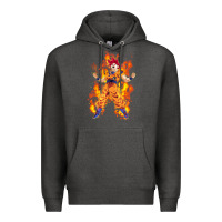 Charcoal Heather goku super sayan Premium Hoodie - artisFamous