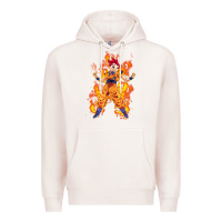 Pale Pink goku super sayan Premium Hoodie - artisFamous