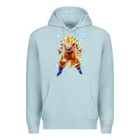 Blue Mist super saiyan Premium Hoodie - artisFamous