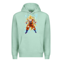 Seafoam super saiyan Premium Hoodie - artisFamous