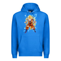 True Royal super saiyan Premium Hoodie - artisFamous
