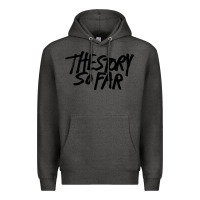Charcoal Heather the story so far Premium Hoodie - artisFamous