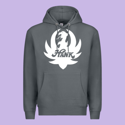 White And Black Hank Art Premium Hoodie Designed By Artisfamous