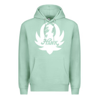 Seafoam white and black hank art Premium Hoodie - artisFamous