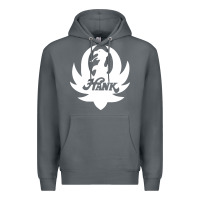 Rock white and black hank art Premium Hoodie - artisFamous