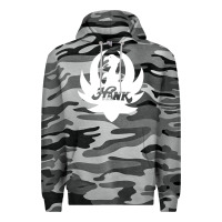 Slate Camo white and black hank art Premium Hoodie - artisFamous