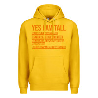 Lemon yes i am tall Premium Hoodie - artisFamous