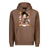 Chestnut Saiyan Ramen Premium Hoodie - artisFamous
