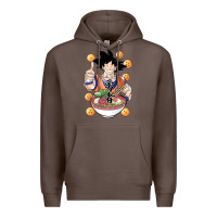 Coffee Saiyan Ramen Premium Hoodie - artisFamous