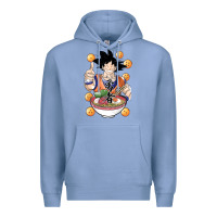 Colony Blue Saiyan Ramen Premium Hoodie - artisFamous