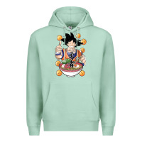 Seafoam Saiyan Ramen Premium Hoodie - artisFamous