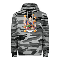 Slate Camo Saiyan Ramen Premium Hoodie - artisFamous