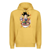 Antique Gold Saiyan Ramen Premium Hoodie - artisFamous