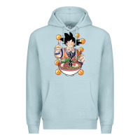 Blue Mist Saiyan Ramen Premium Hoodie - artisFamous