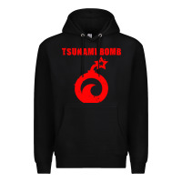 Black tsunami bomb trust no one Premium Hoodie - artisFamous