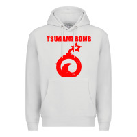 Dove Grey tsunami bomb trust no one Premium Hoodie - artisFamous