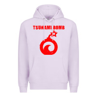 Lilac tsunami bomb trust no one Premium Hoodie - artisFamous
