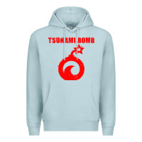 Blue Mist tsunami bomb trust no one Premium Hoodie - artisFamous